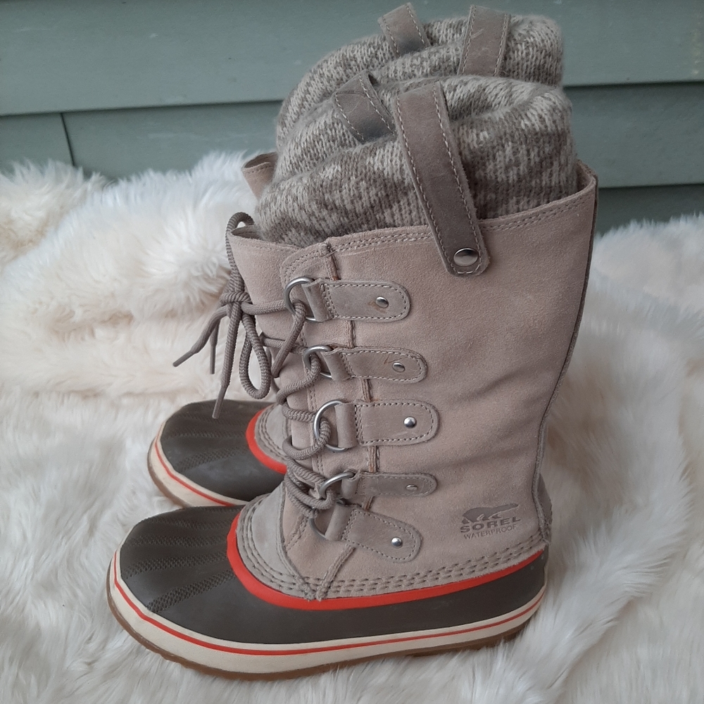 SOREL Womens Tall Winter Duck Boots Sz 6.5
